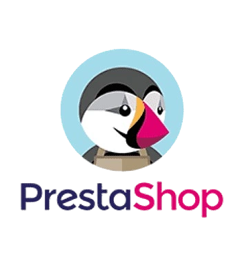 Logo de PrestaShop - Logiciel e-commerce open-source autonome et évolutif